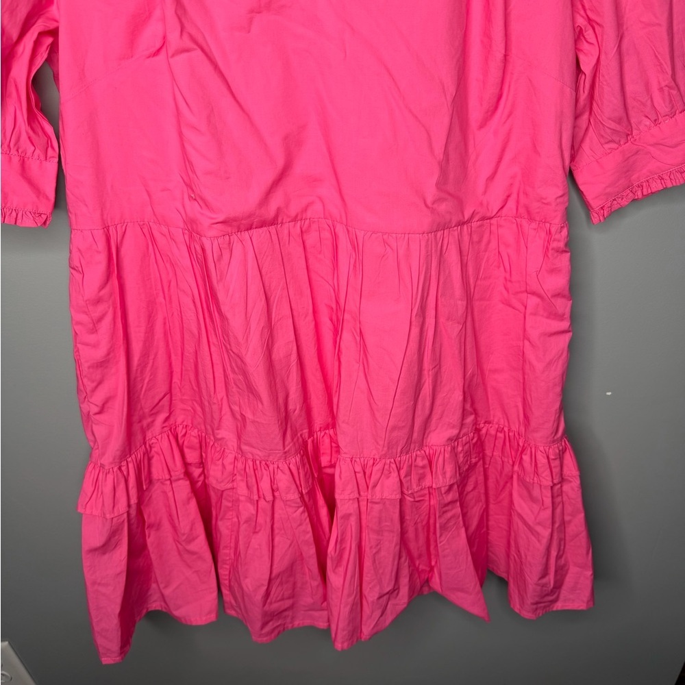 NWT J. Crew Ruffleneck Tiered Popover Dress - Picture 6 of 10